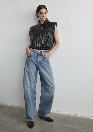  Mavi Lisa 90lar Tokalı İndigo Mavisi Jean Pantolon 1010938-89253