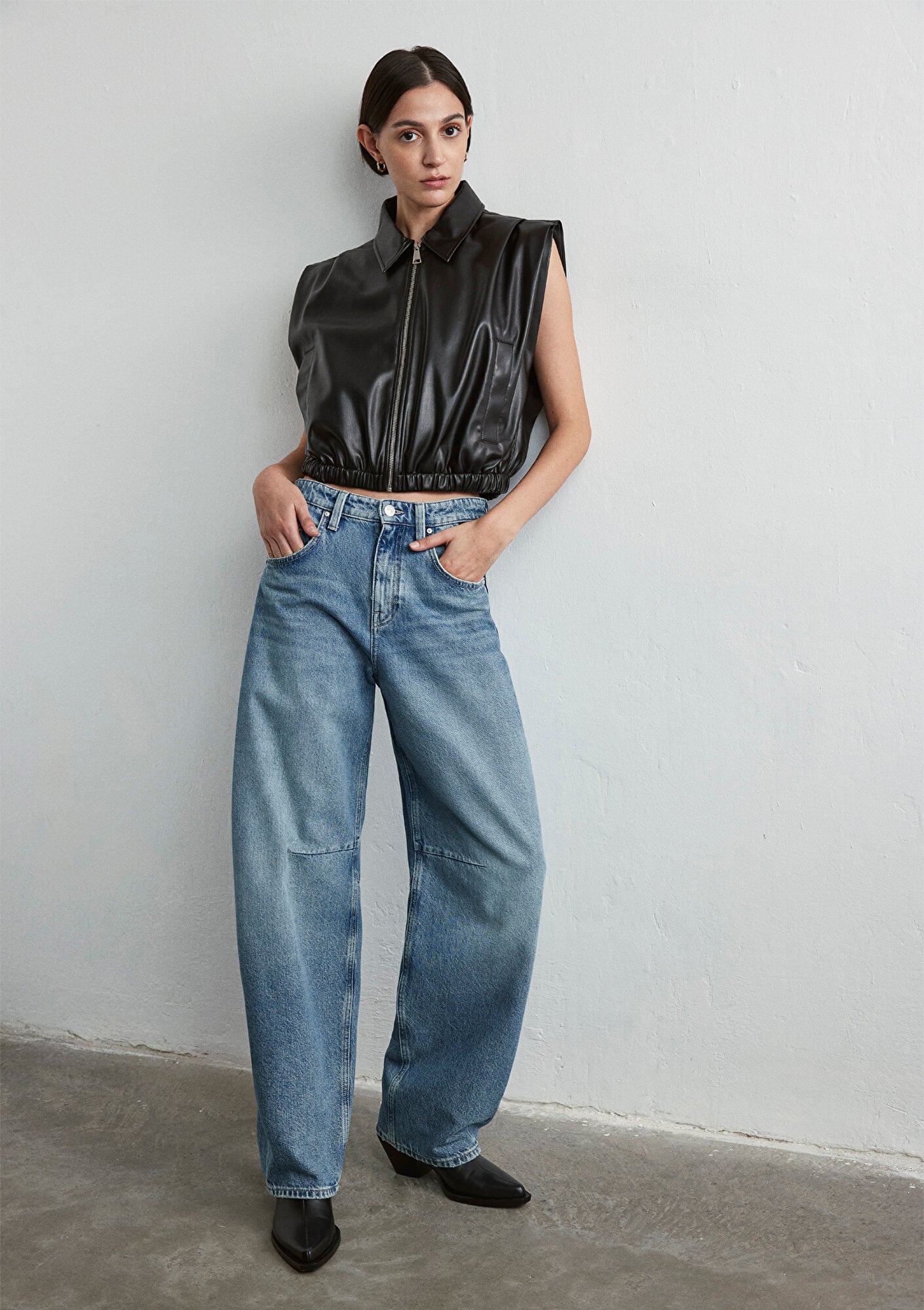  Mavi Lisa 90lar Tokalı İndigo Mavisi Jean Pantolon 1010938-89253