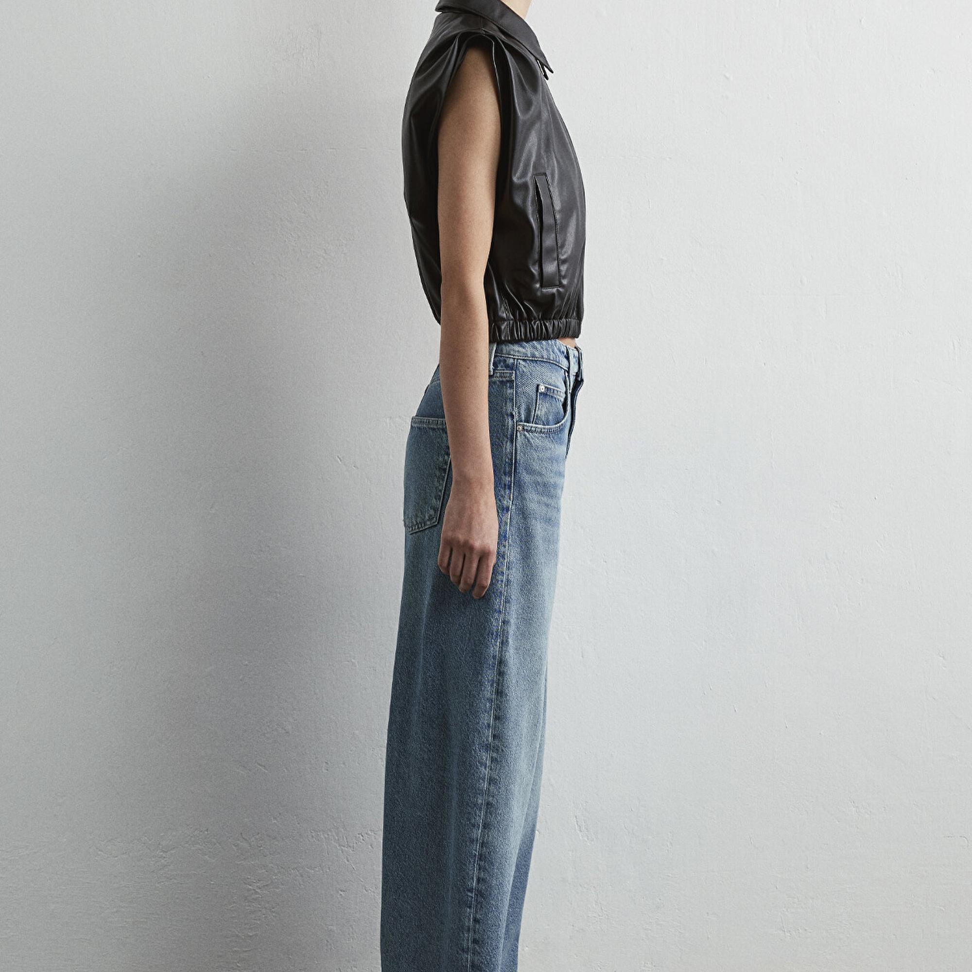 Mavi Lisa 90lar Tokalı İndigo Mavisi Jean Pantolon 1010938-89253