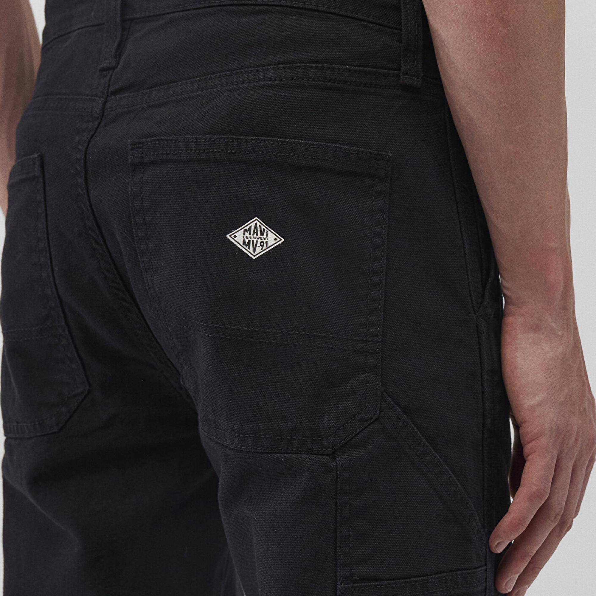 Mavi Oxford MV91 Street Siyah Kanvas Denim Jean Pantolon 0010069-88531