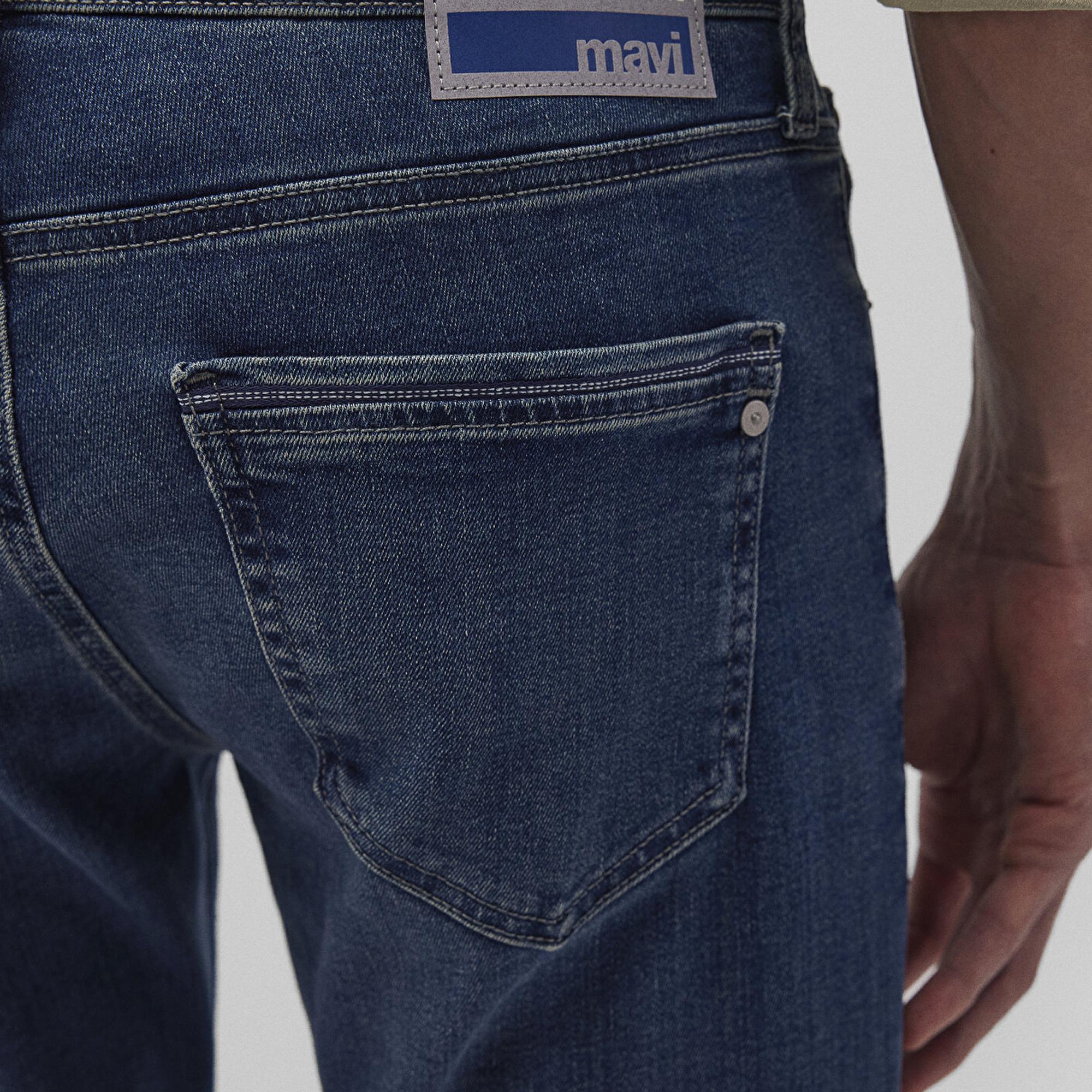 Mavi Jake Premium Blue Gölgeli Koyu Mavi Jean Pantolon 0042288222