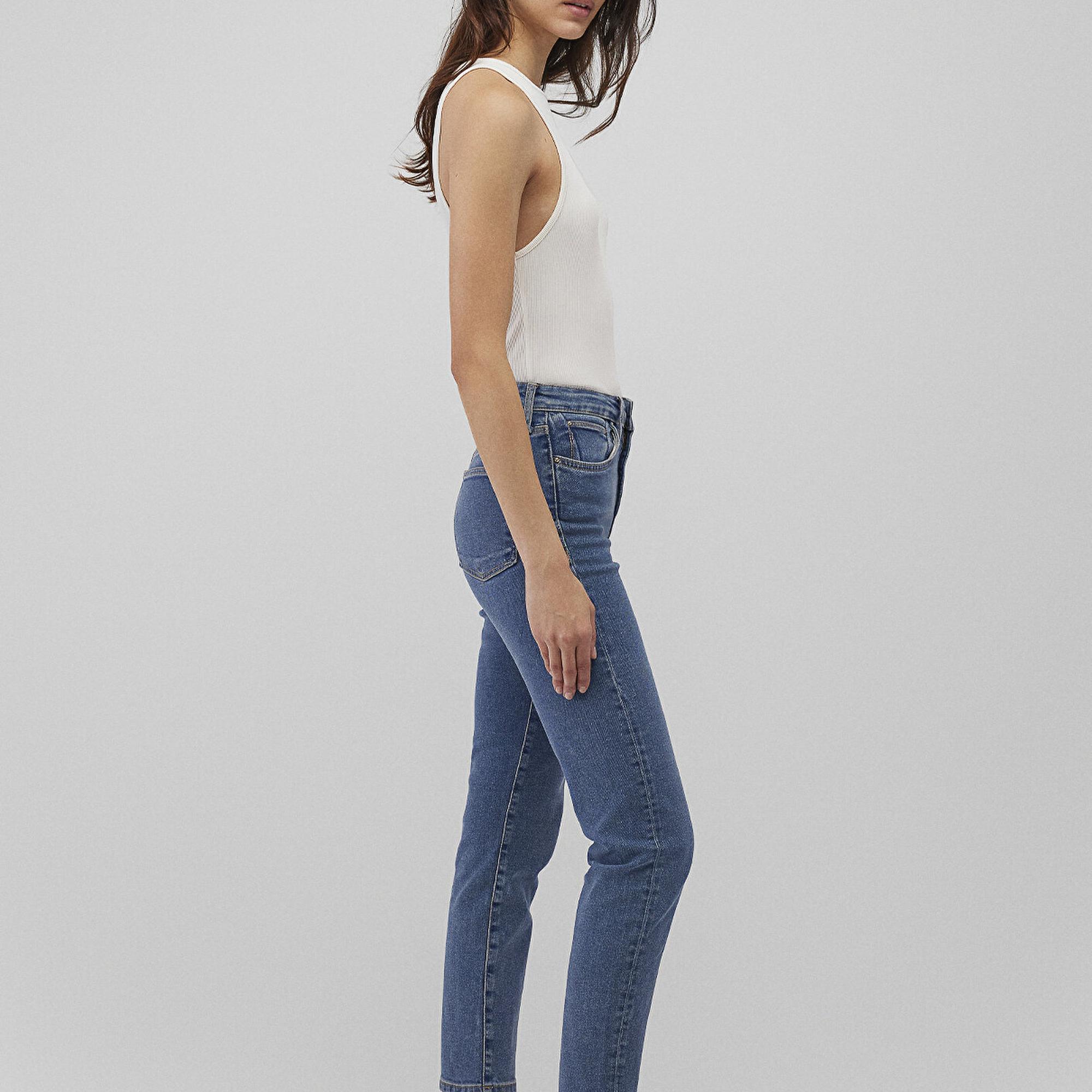 Mavi Cindy Gold Shape Koyu Mavi Jean Pantolon 100277-87897