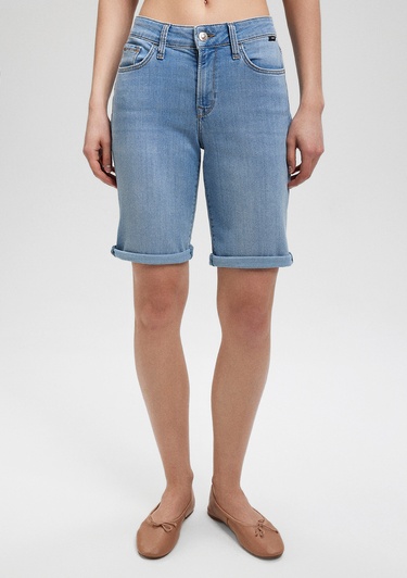  Mavi Alexis Casual Açık Mavi Jean Şort 1441587067