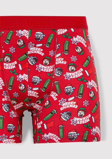  Mavi Kırmızı Basic Boxer 0911246-32421