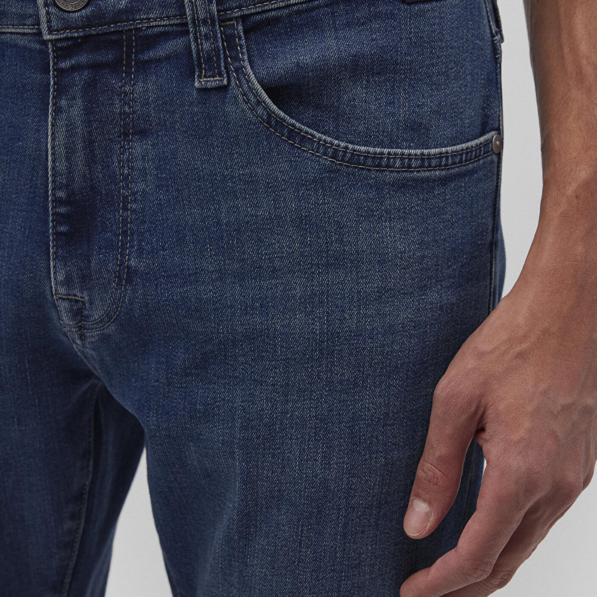 Mavi Jake Premium Blue Gölgeli Koyu Mavi Jean Pantolon 0042288222