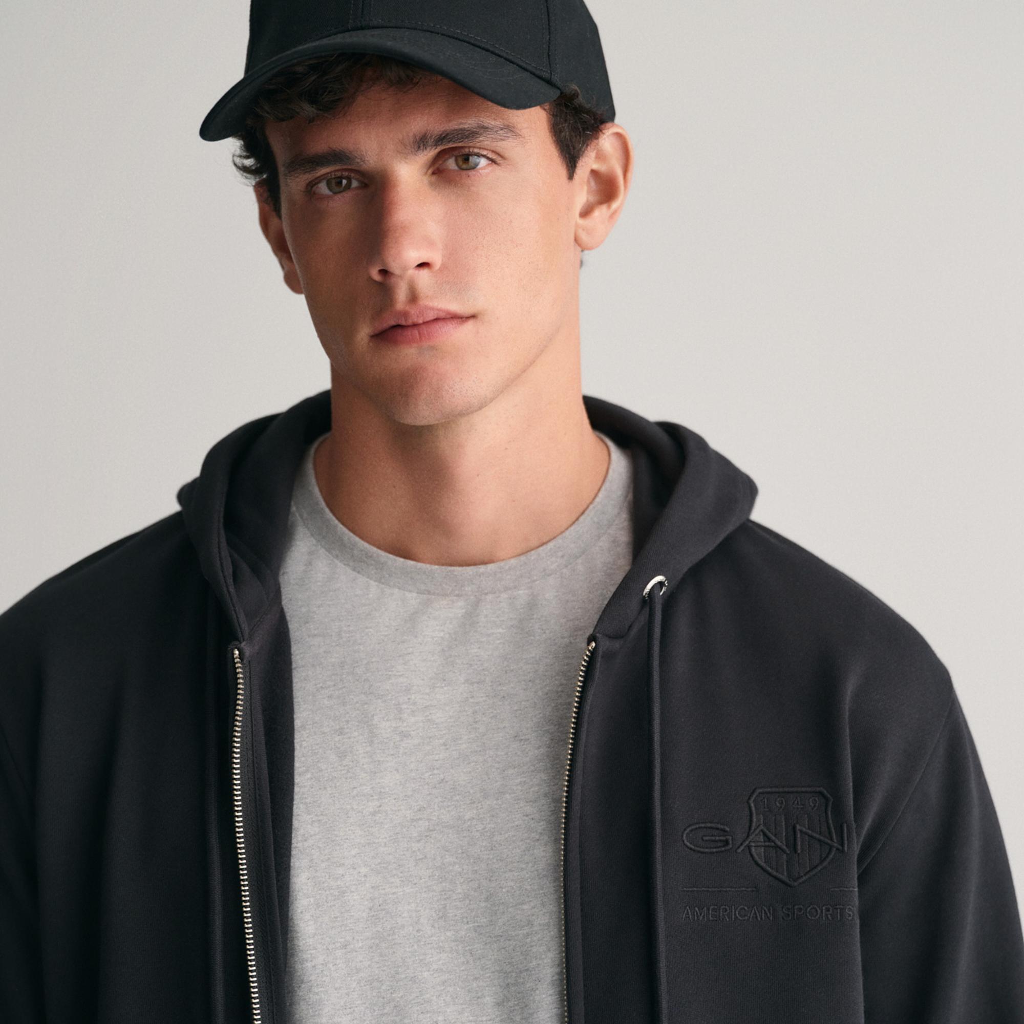 GANT Unisex Siyah Şapka