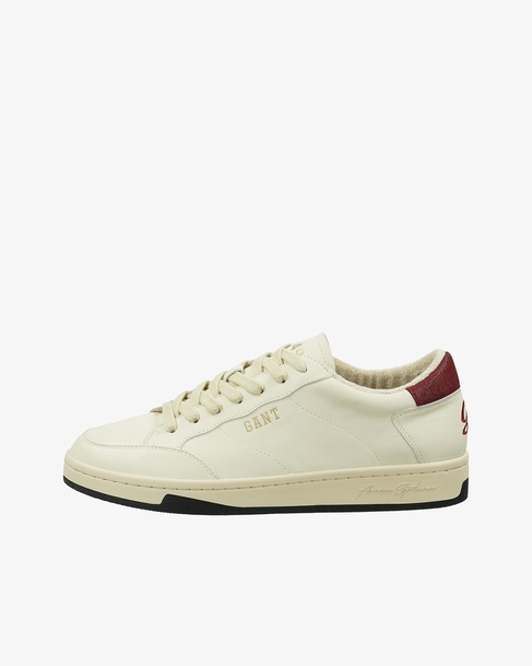  GANT Erkek Krem Deri Sneaker