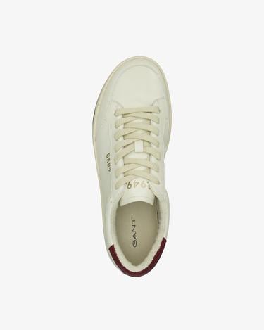  GANT Erkek Krem Deri Sneaker