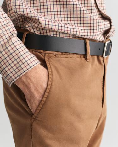  GANT Erkek Kahverengi Slim Fit Pantolon