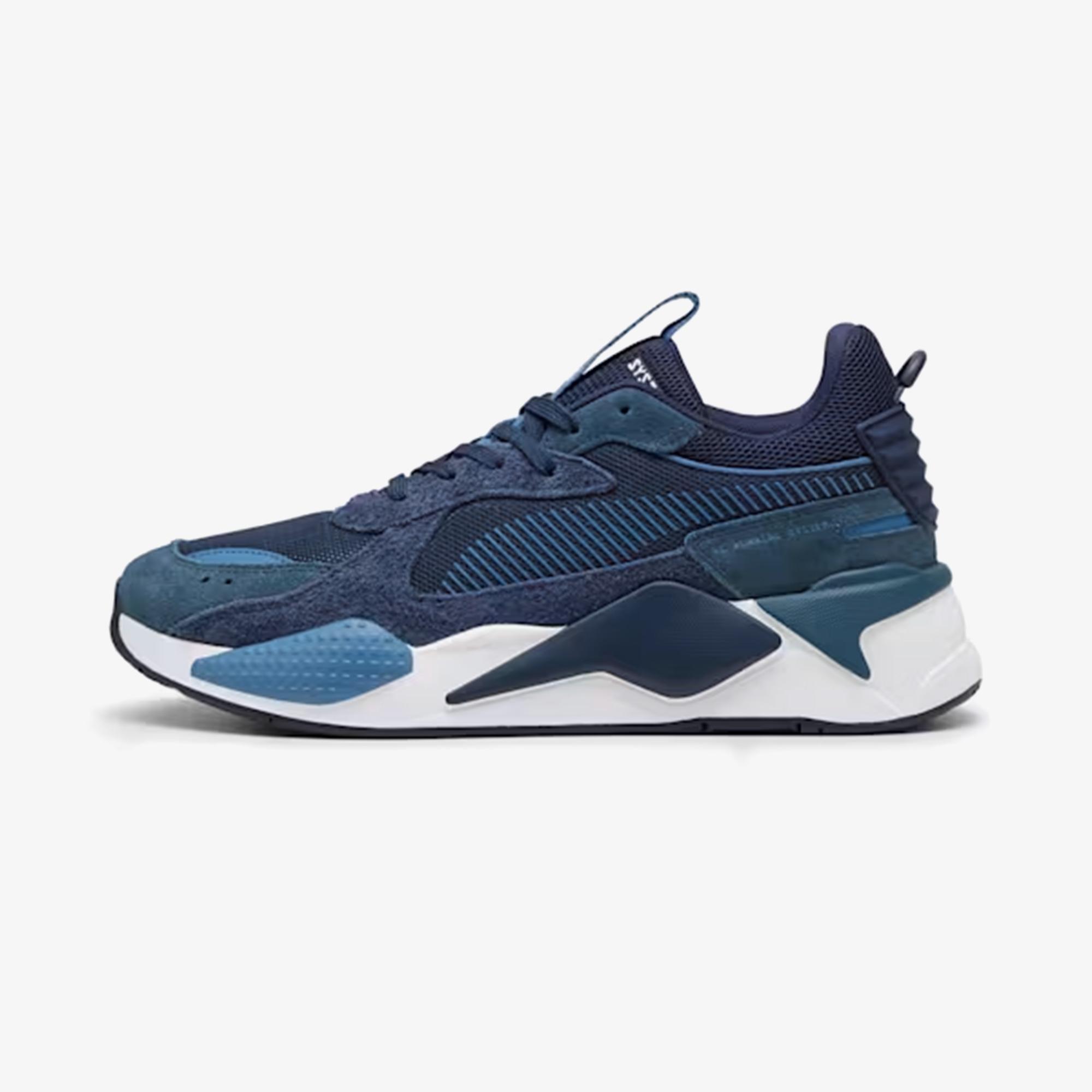 Puma Rs-X Heritage Unisex Lacivert Spor Ayakkabı