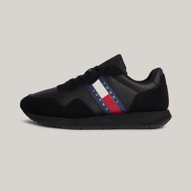  Tommy Hilfiger Jeans Modern Runner Erkek Siyah Spor Ayakkabı