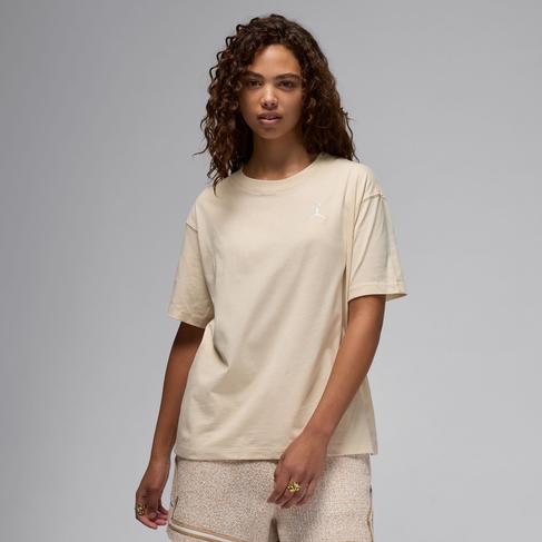  Jordan Essentials Kadın Kahverengi T-Shirt