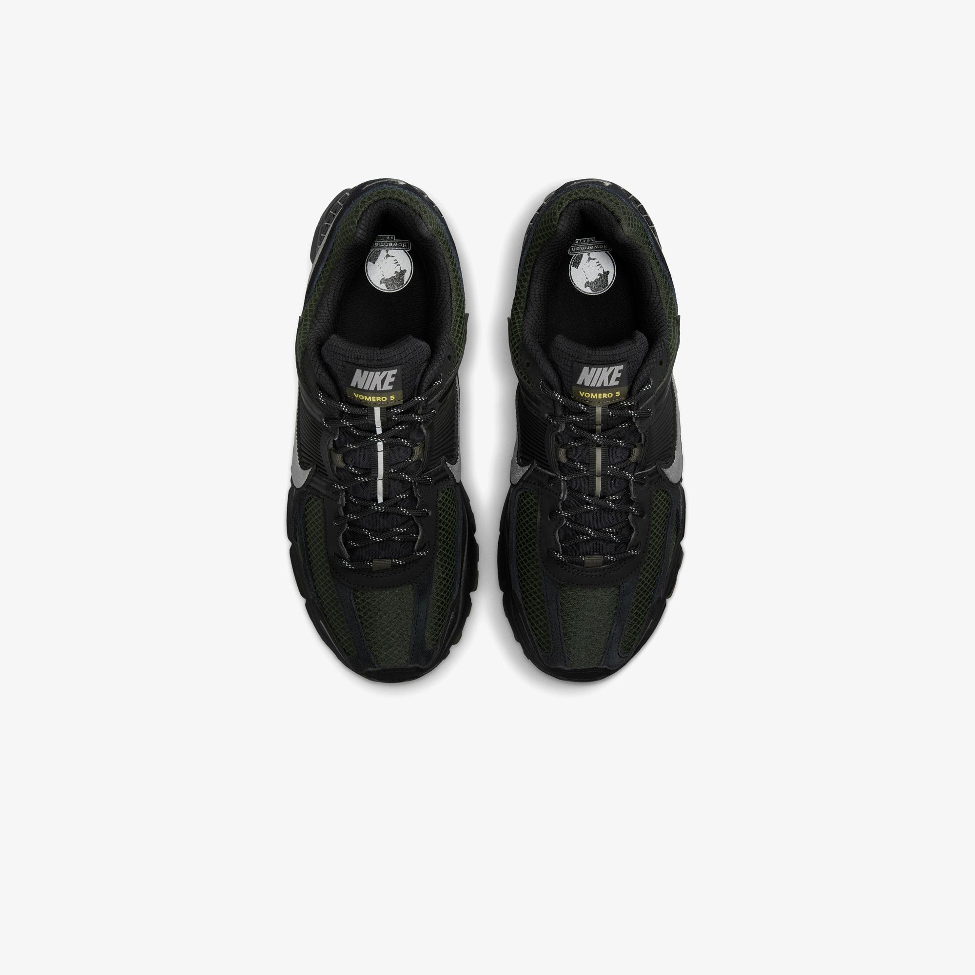 Nike Zoom Vomero 5 Erkek Siyah Spor Ayakkabı