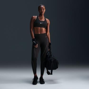  Nike Swoosh Kadın Siyah Bra