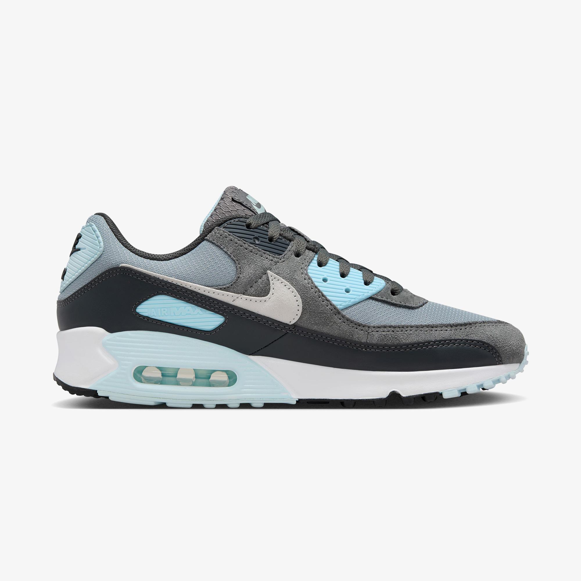 Nike Air Max 90 Erkek Gri Spor Ayakkabı