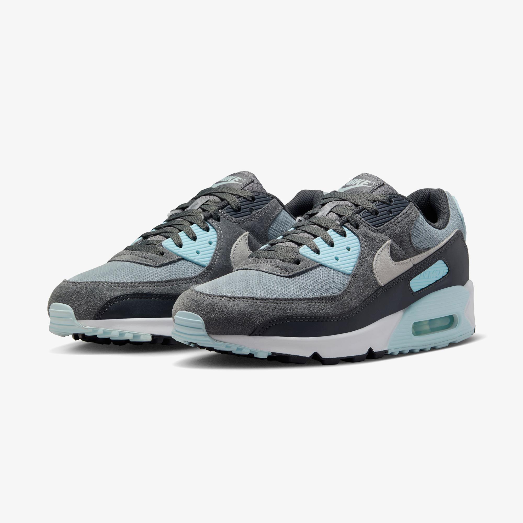 Nike Air Max 90 Erkek Gri Spor Ayakkabı