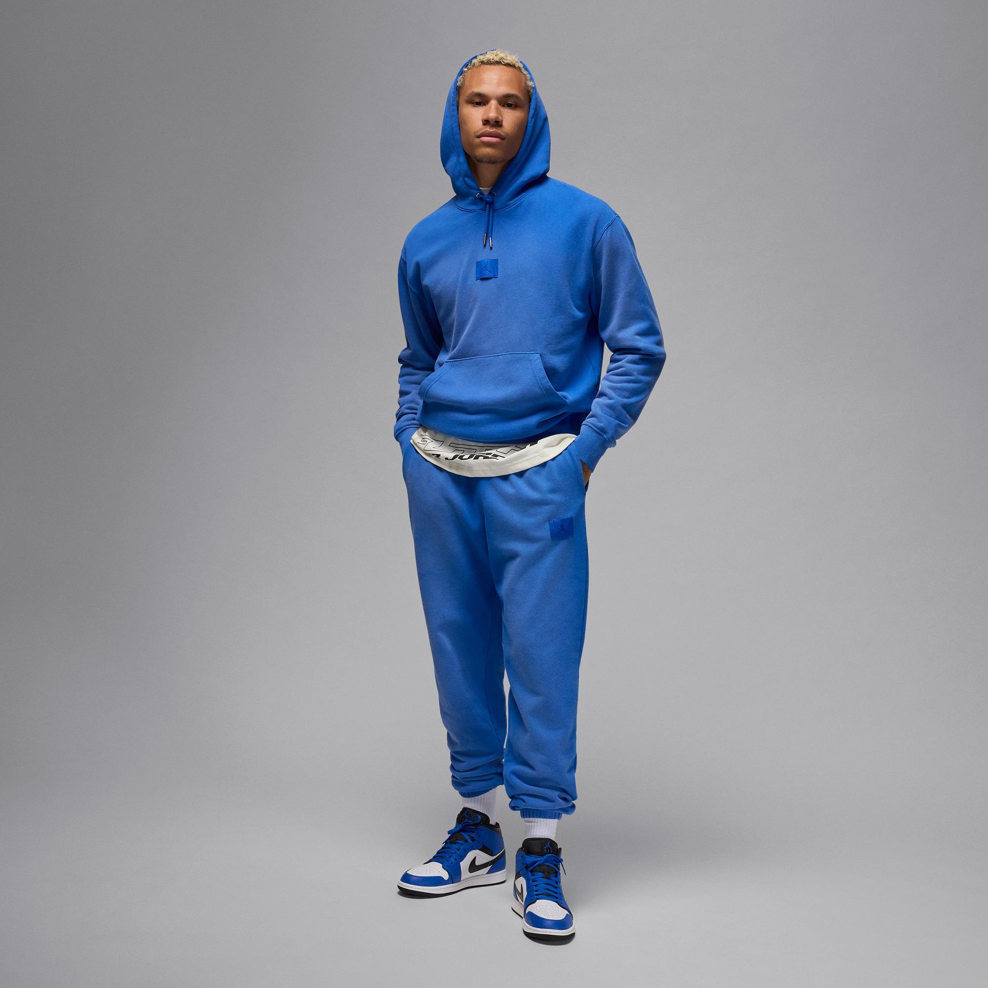 Jordan Air 1 Mid Erkek Mavi Spor Ayakkabı