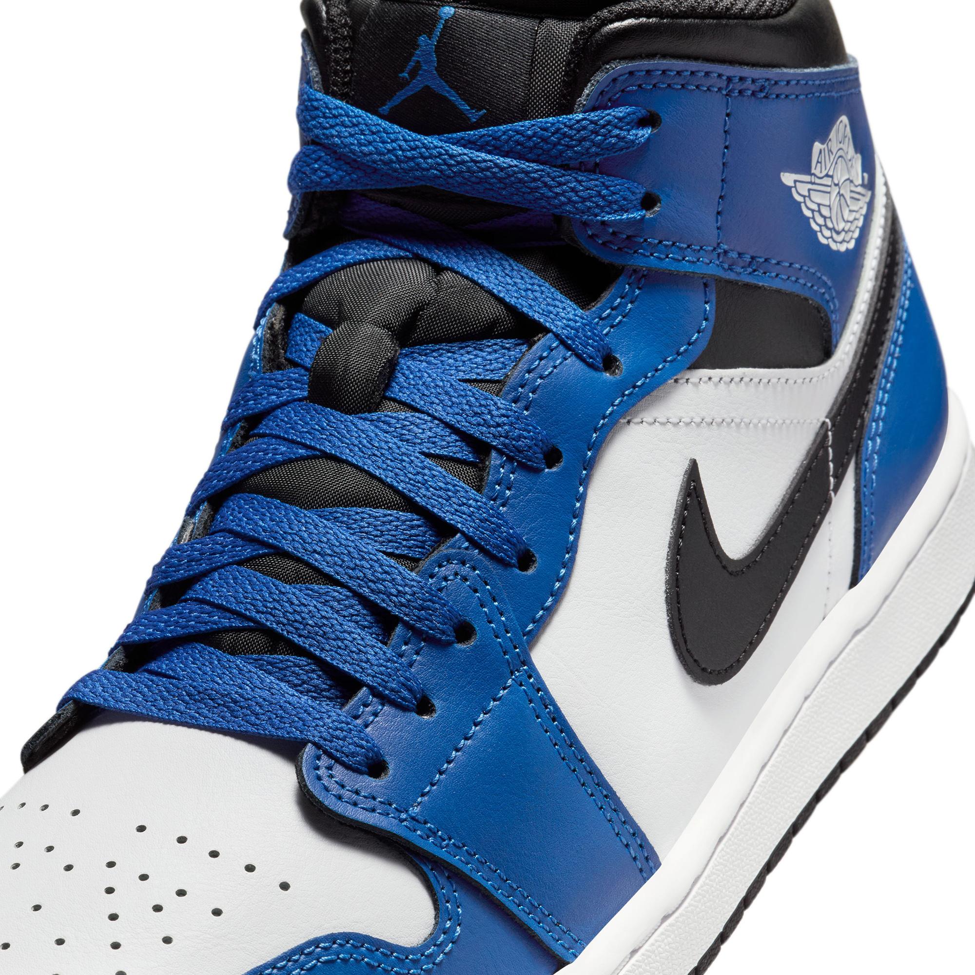 Jordan Air 1 Mid Erkek Mavi Spor Ayakkabı