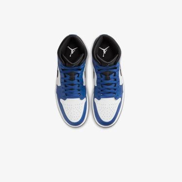  Jordan Air 1 Mid Erkek Mavi Spor Ayakkabı