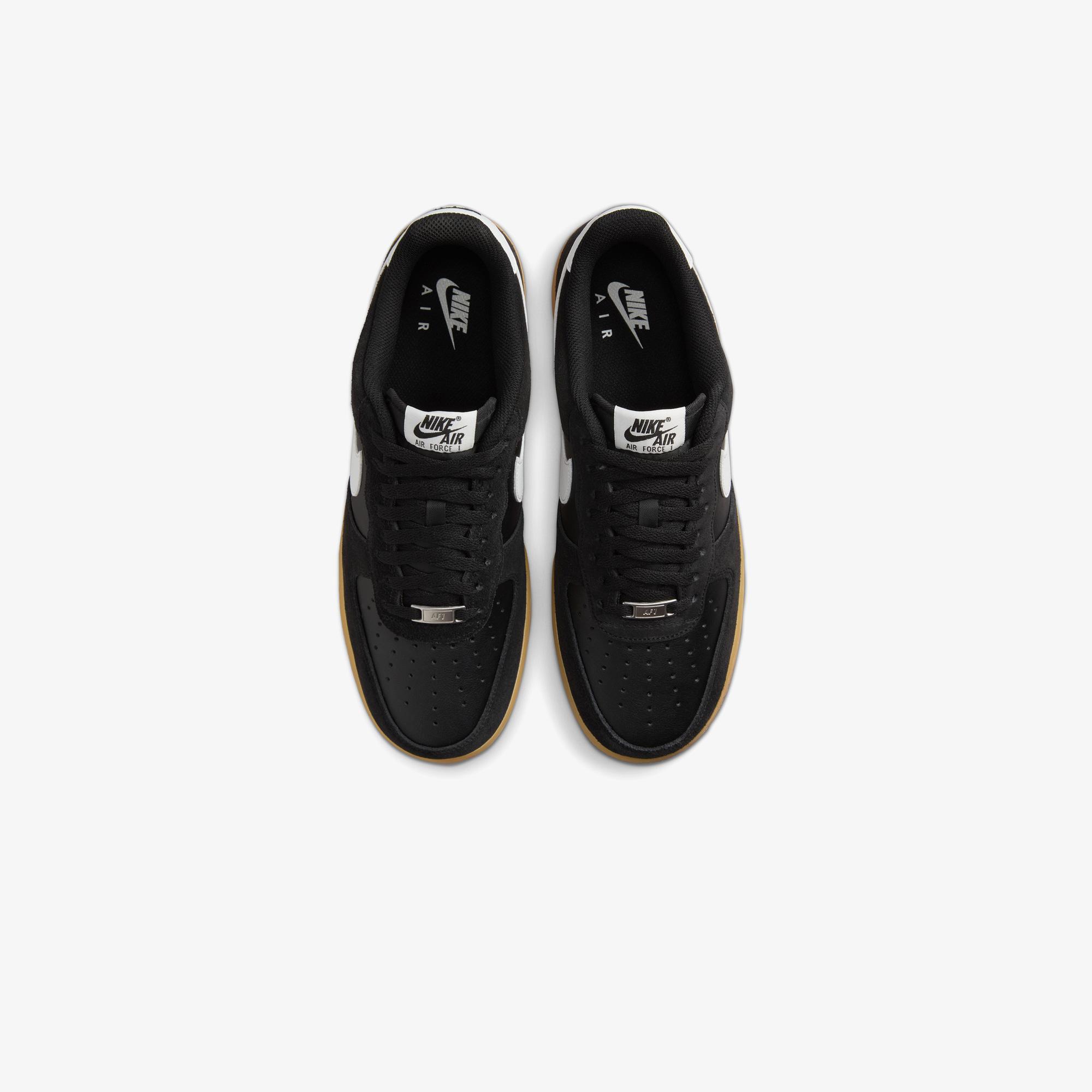 Nike Air Force 1 '07 LV8 Erkek Siyah Spor Ayakkabı