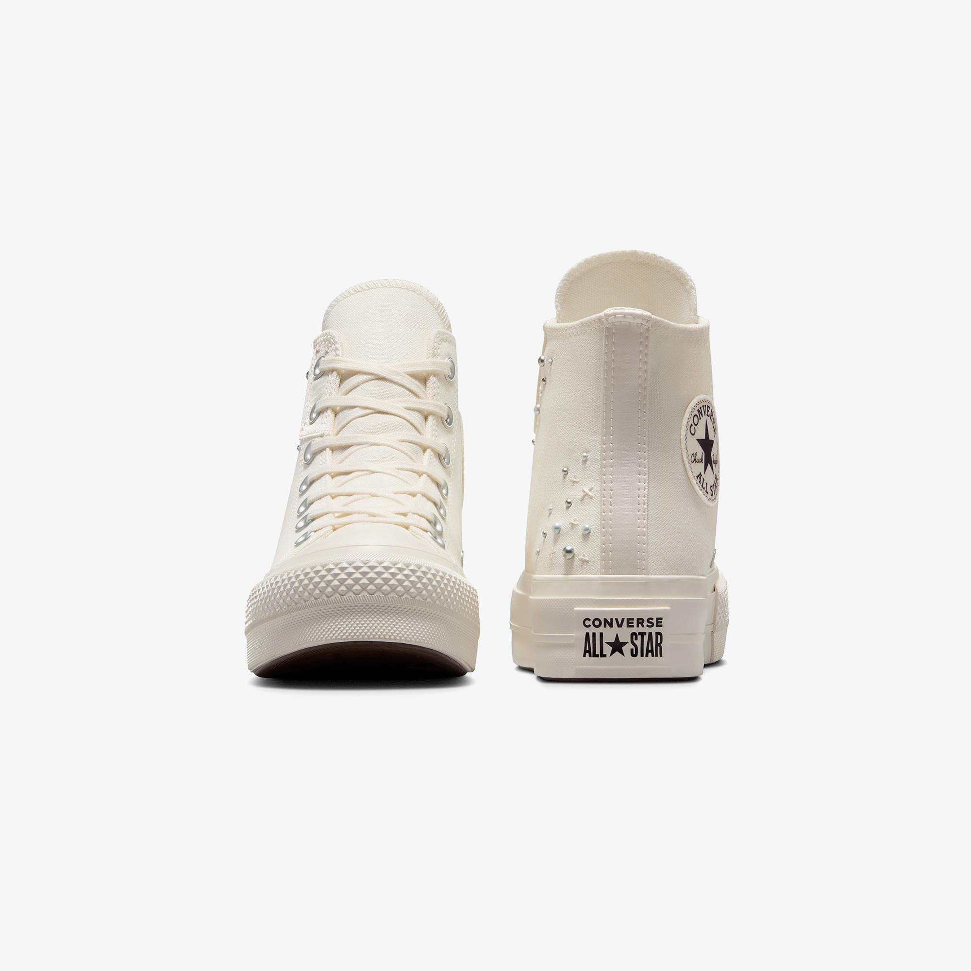 Converse Chuck Taylor All Star Lift Kadın Krem Platform Sneaker