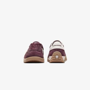  Converse Run Star Trainer Unisex Bordo Süet Sneaker