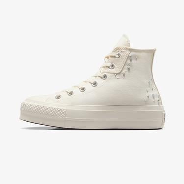  Converse Chuck Taylor All Star Lift Kadın Krem Platform Sneaker