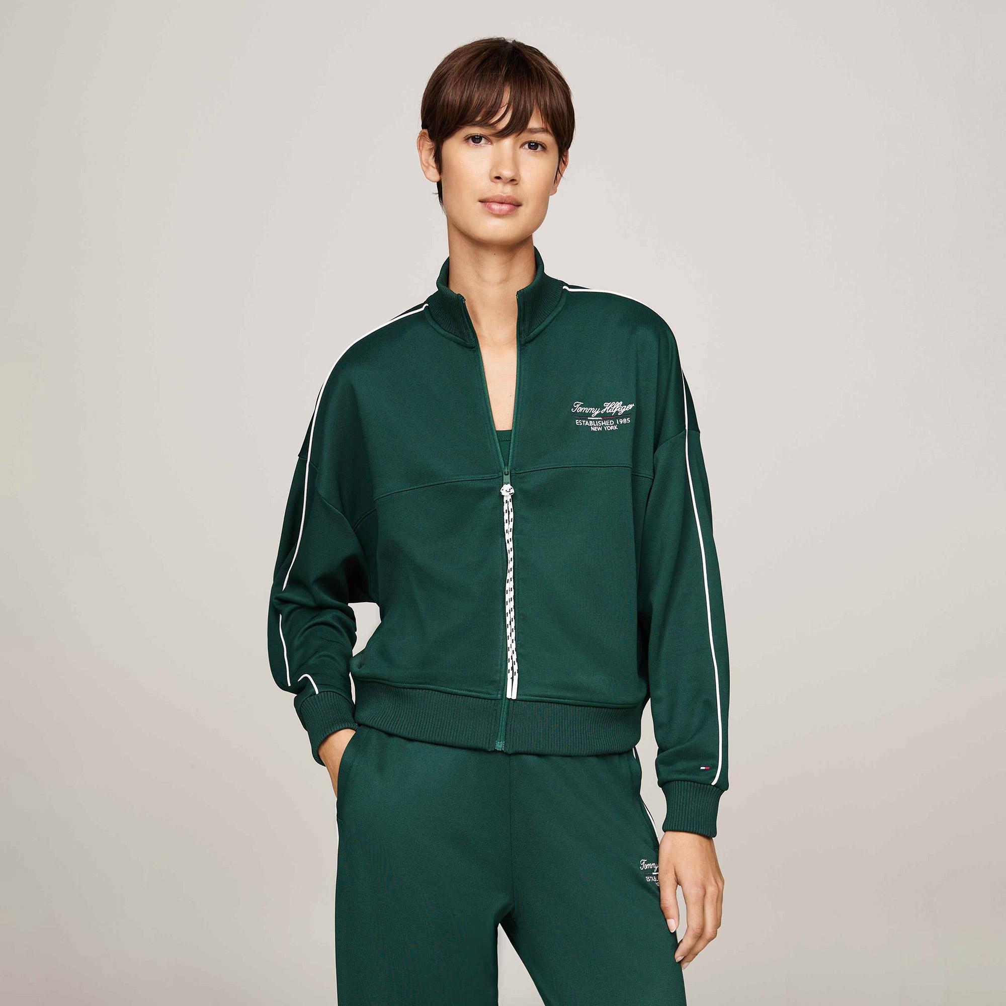 Tommy Hilfiger Kadın Yeşil Sweatshirt