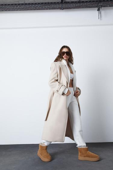  Oversize Kaşe Kaban