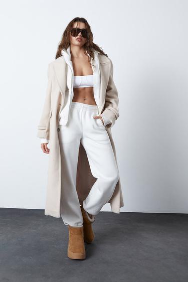  Oversize Kaşe Kaban