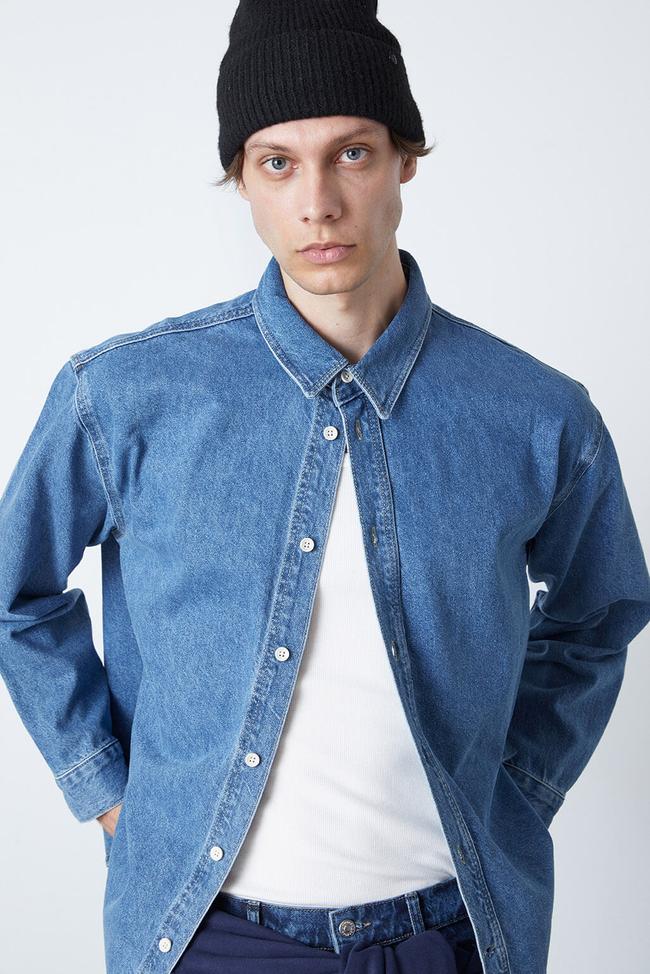  Oversize Denim Gömlek