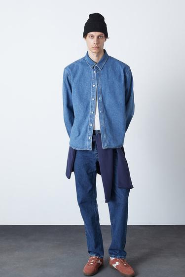  Oversize Denim Gömlek