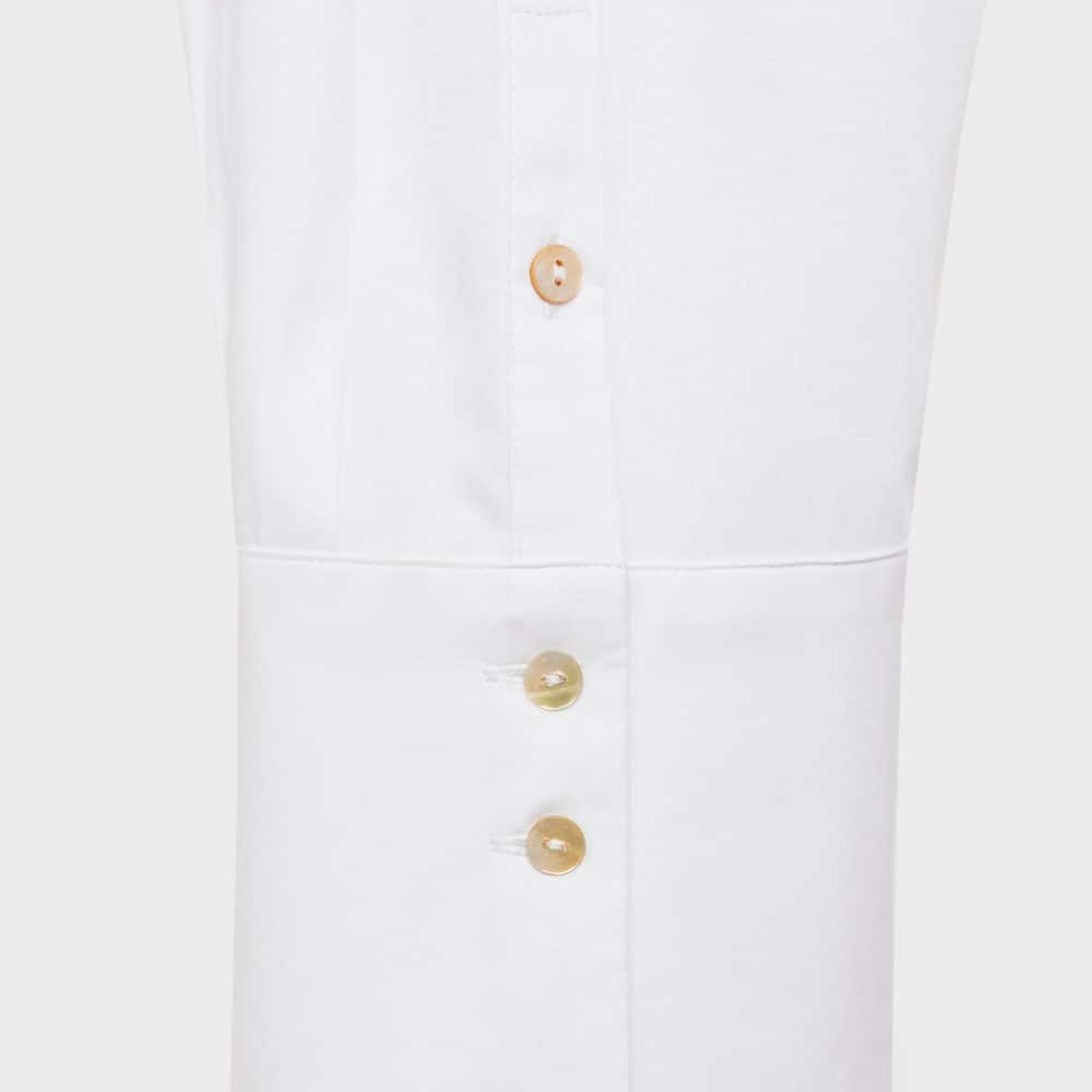 Mango Kadın Cepli Crop Gömlek Kırık Beyaz