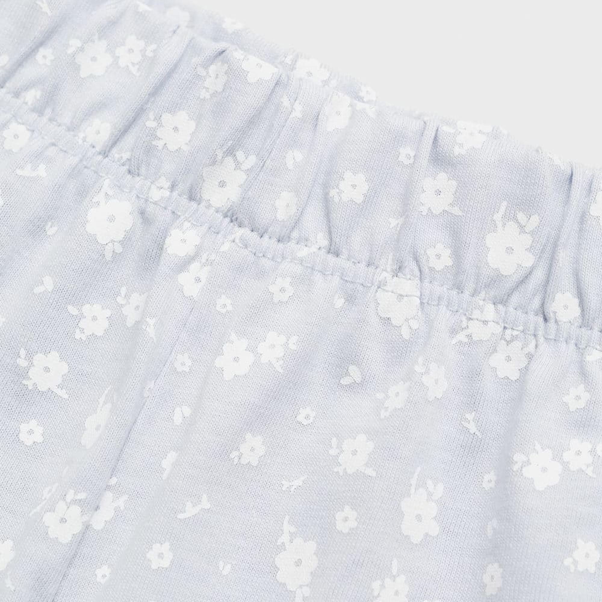 Mango Çocuk Desenli Uzun Pijama Gök Mavisi