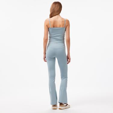  Guess Marika Mini Flare Le Poly Peach Microfiber 260 Kadın Mavi Tayt