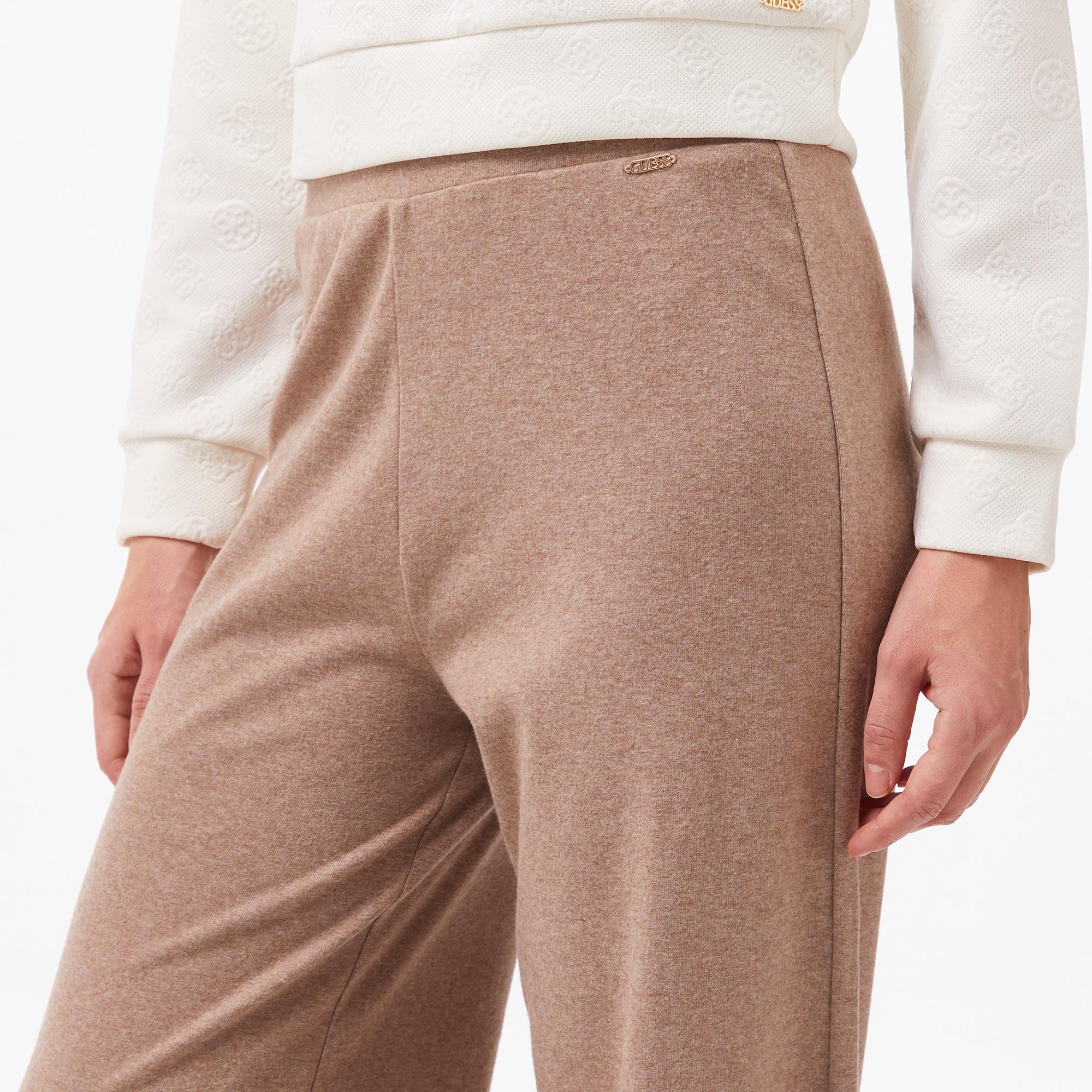 Guess Elsa Pants Brushed Cozy Jersey Kadın Renkli Pijama Altı