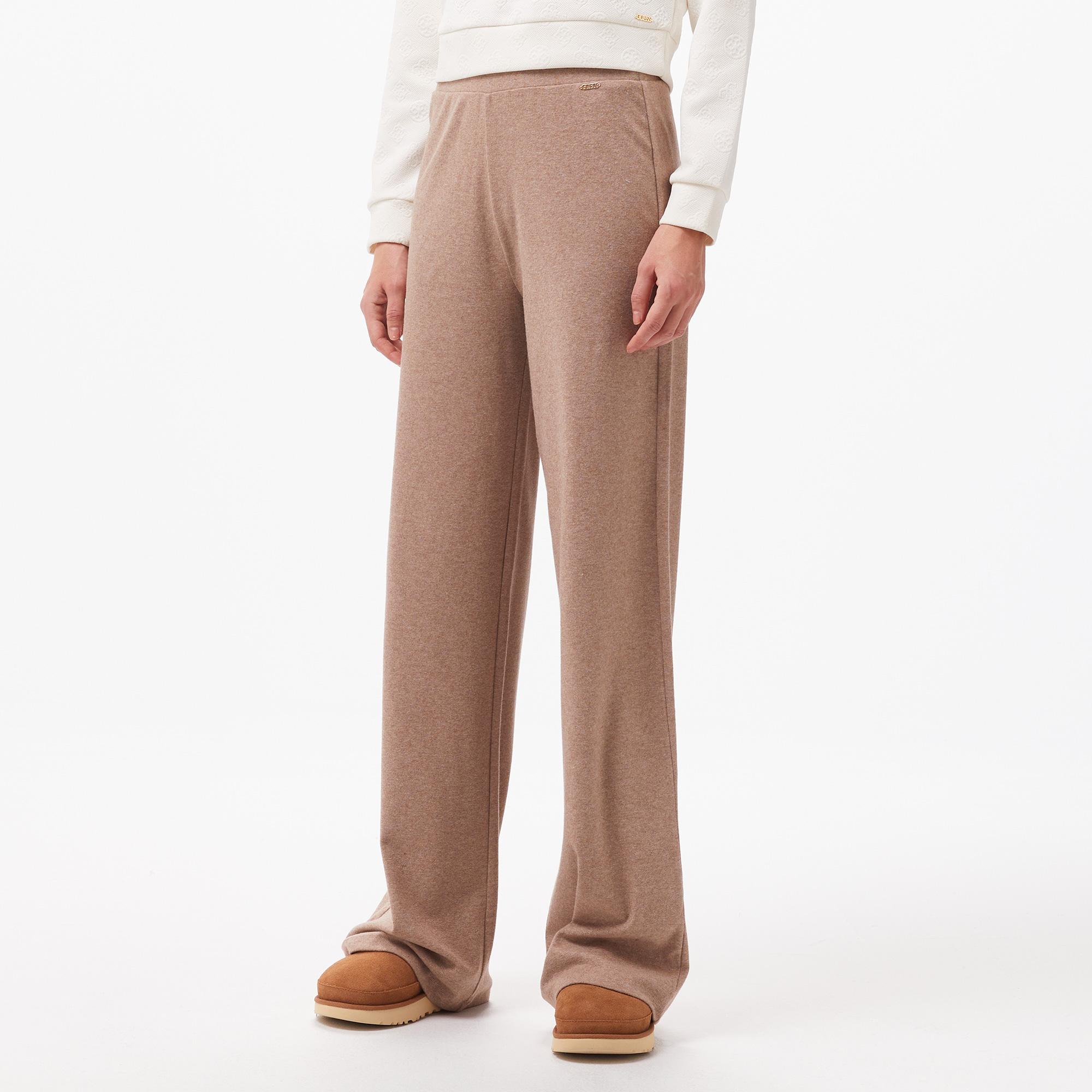 Guess Elsa Pants Brushed Cozy Jersey Kadın Renkli Pijama Altı