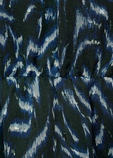  Mango Kadın Desenli Kısa Elbise Yeşil