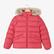 Tommy Hilfiger Essential Down Fur Hood Çocuk Pembe Mont