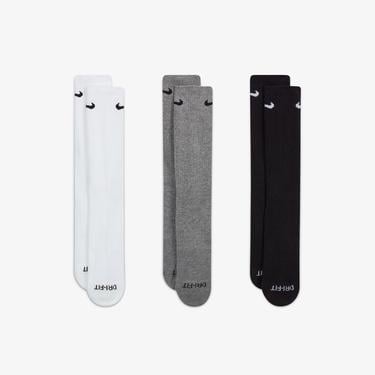  Nike Everyday Plus Cushioned Unisex Renkli 3'lü Çorap