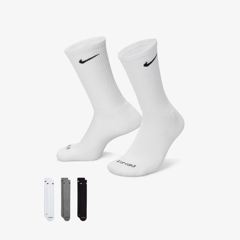  Nike Everyday Plus Cushioned Unisex Renkli 3'lü Çorap