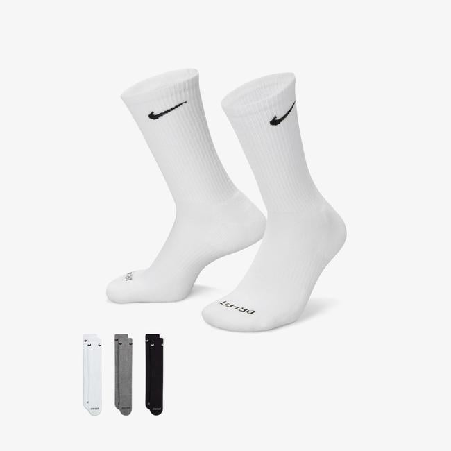  Nike Everyday Plus Cushioned Unisex Renkli 3'lü Çorap