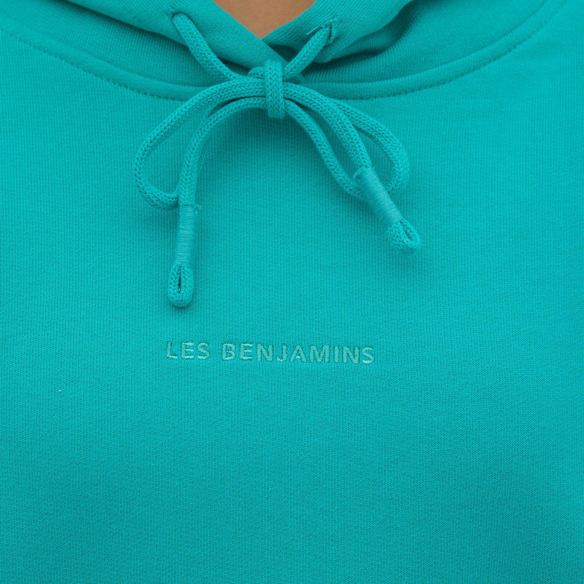 Les Benjamins Essential Kadın Yeşil Hoodie
