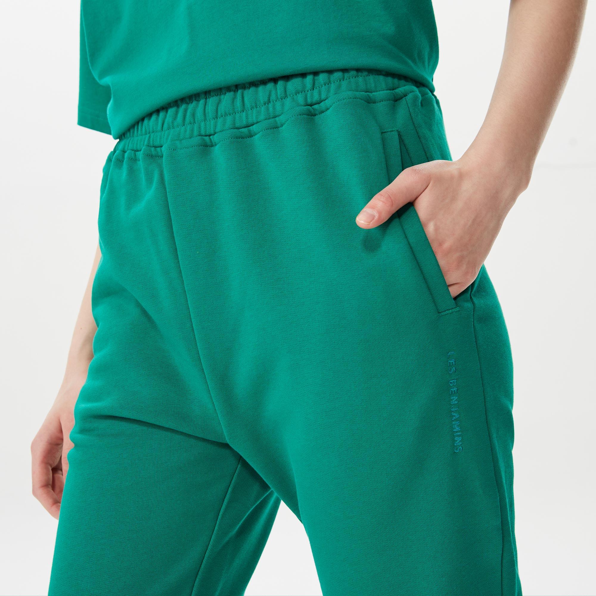 Les Benjamins Essentials Kadın Yeşil Eşofman Altı