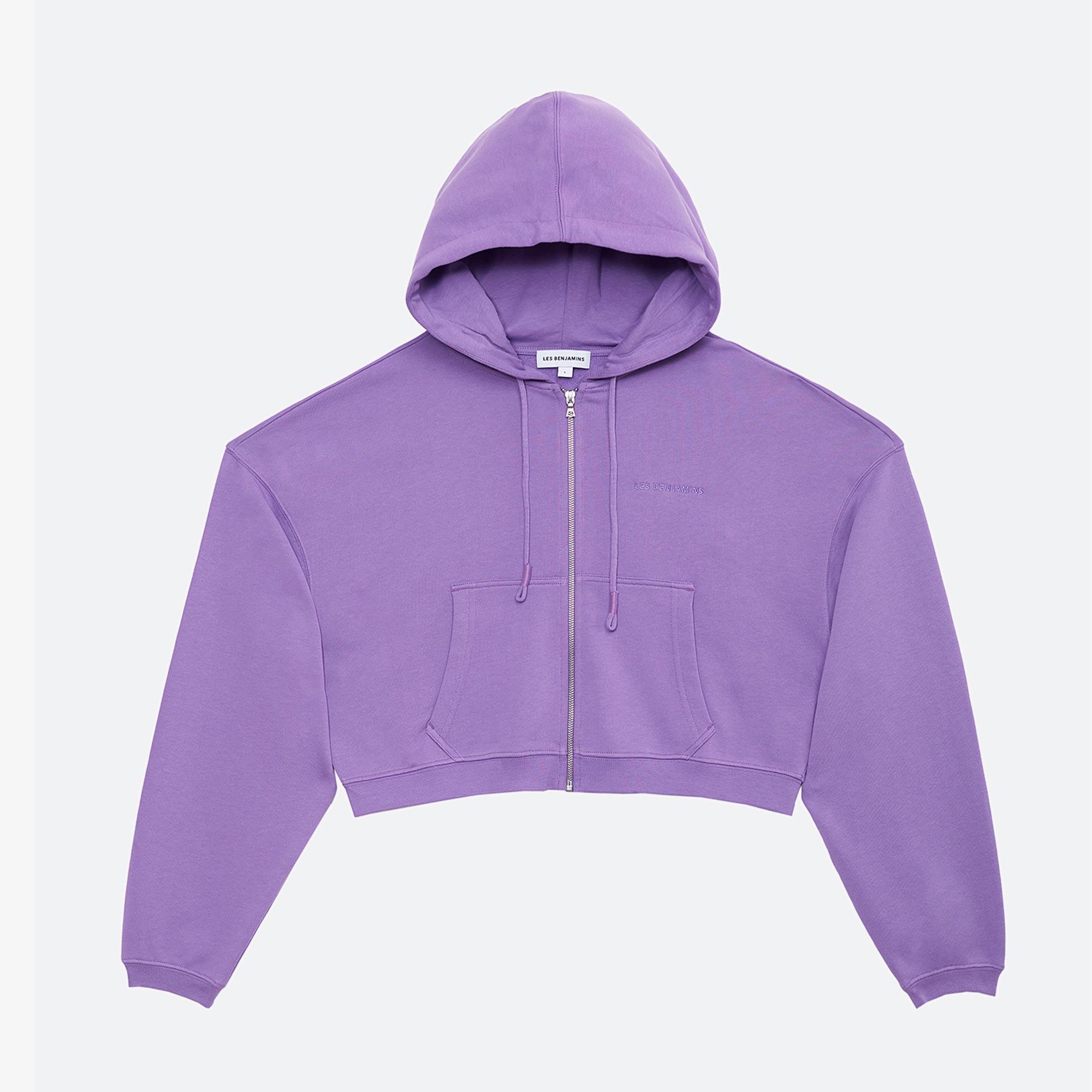 Les Benjamins Essential Kadın Mor Sweatshirt