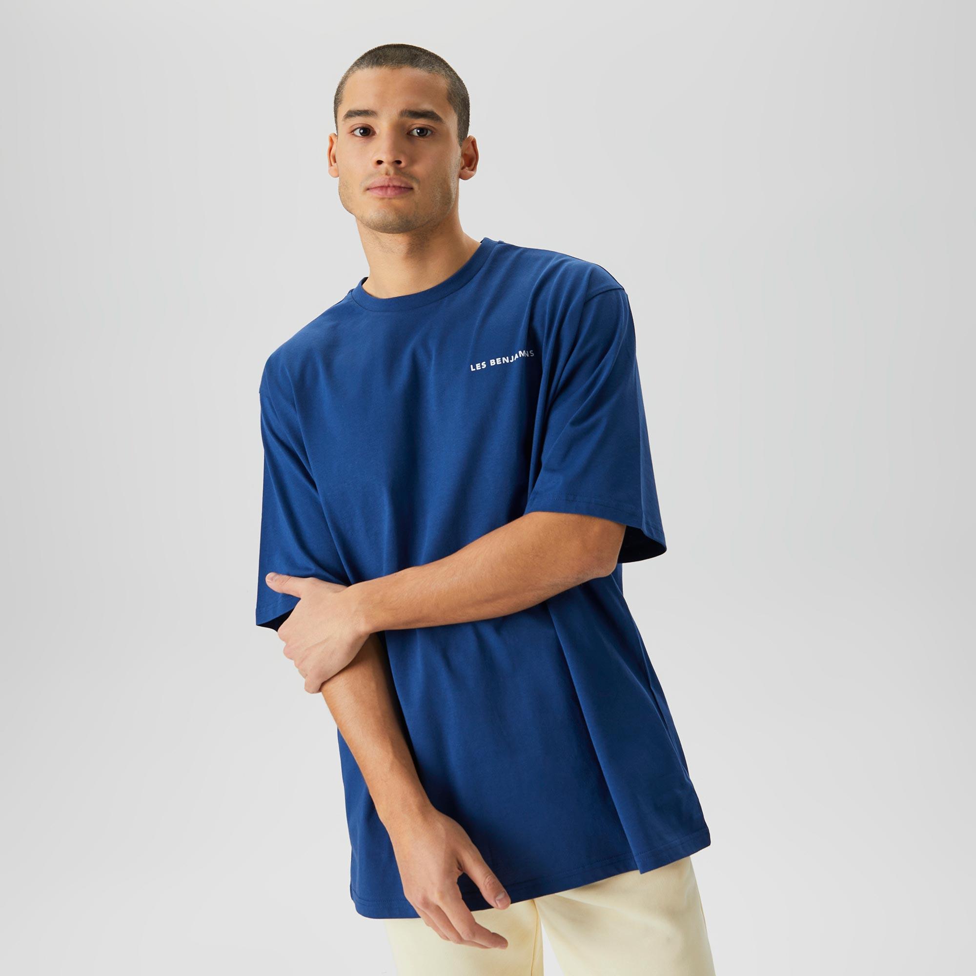 Les Benjamins Core Erkek Lacivert T-Shirt