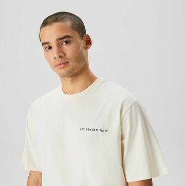  Les Benjamins Core Erkek Beyaz T-Shirt