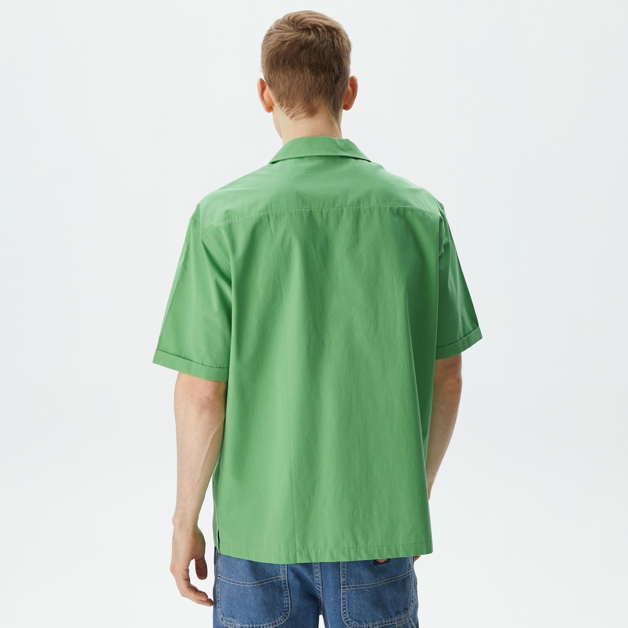 Les Benjamins Essential Erkek Yeşil Gömlek