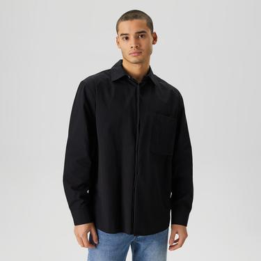  Les Benjamins Classics Erkek Siyah Gömlek