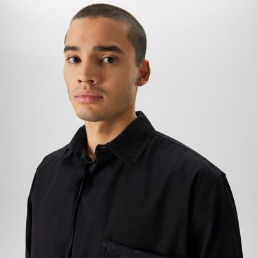  Les Benjamins Classics Erkek Siyah Gömlek